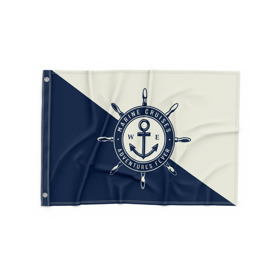 Double-Sided Dye Sublimation 3-Layer 8ft x 5ft Flag