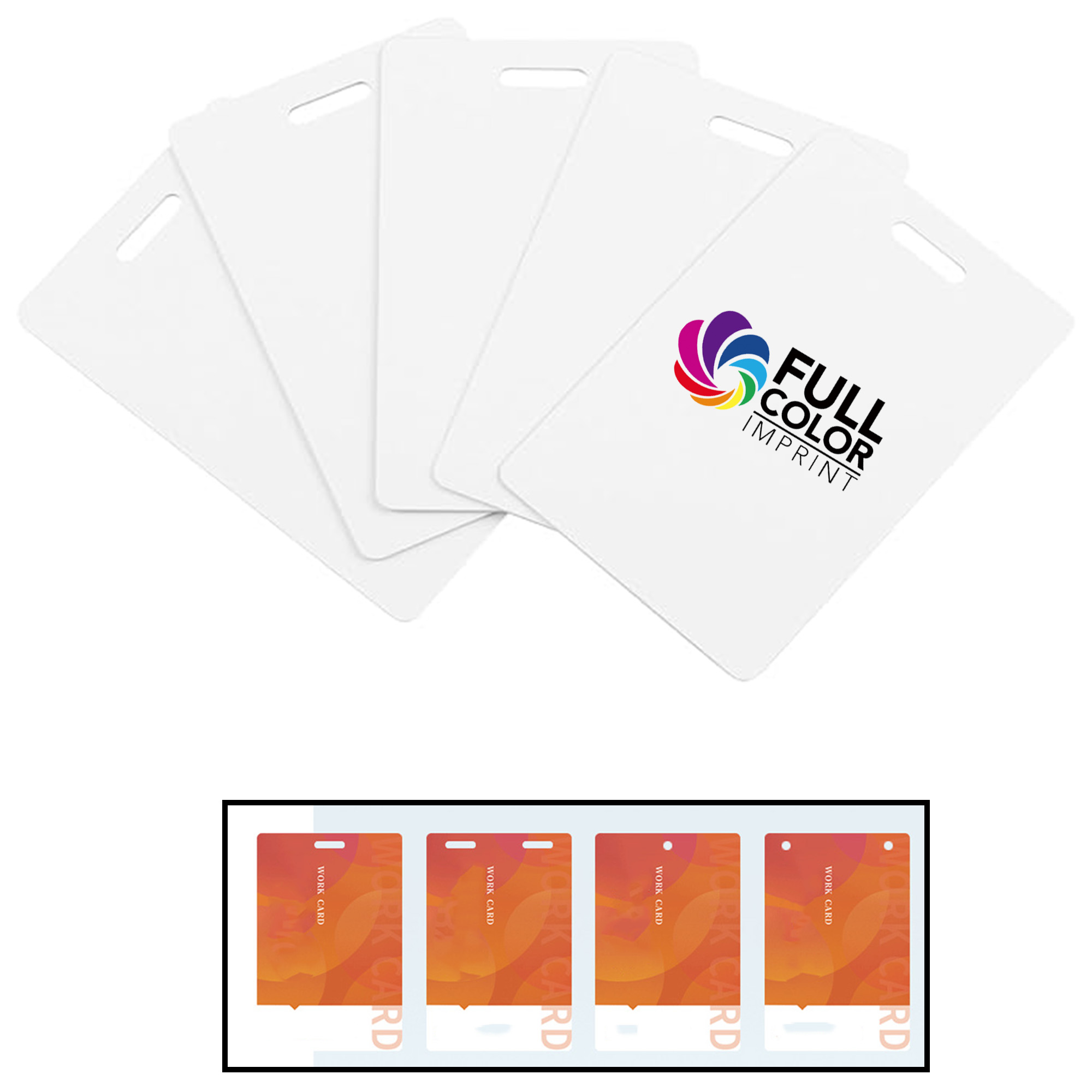 Full Color Printed PVC Cards 2