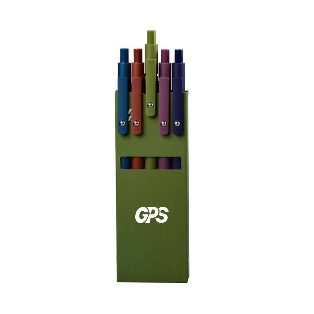 Morandi Retro Color High Value Click Gel Pen 2