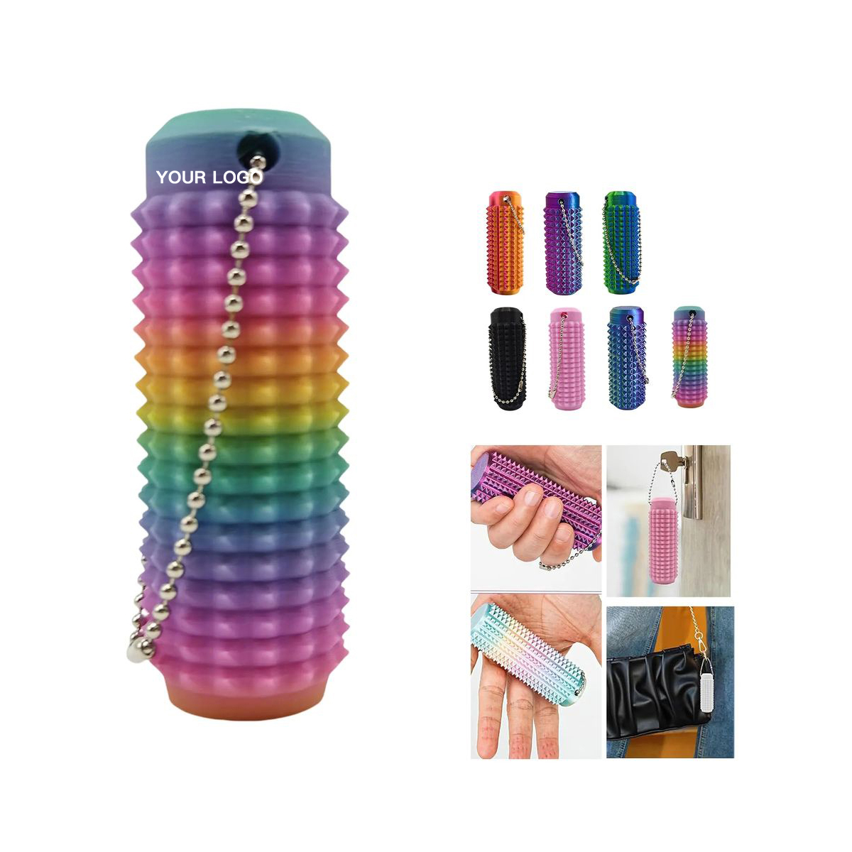 Plastic Fidget Toy with Skin Safe Material for Play 10
