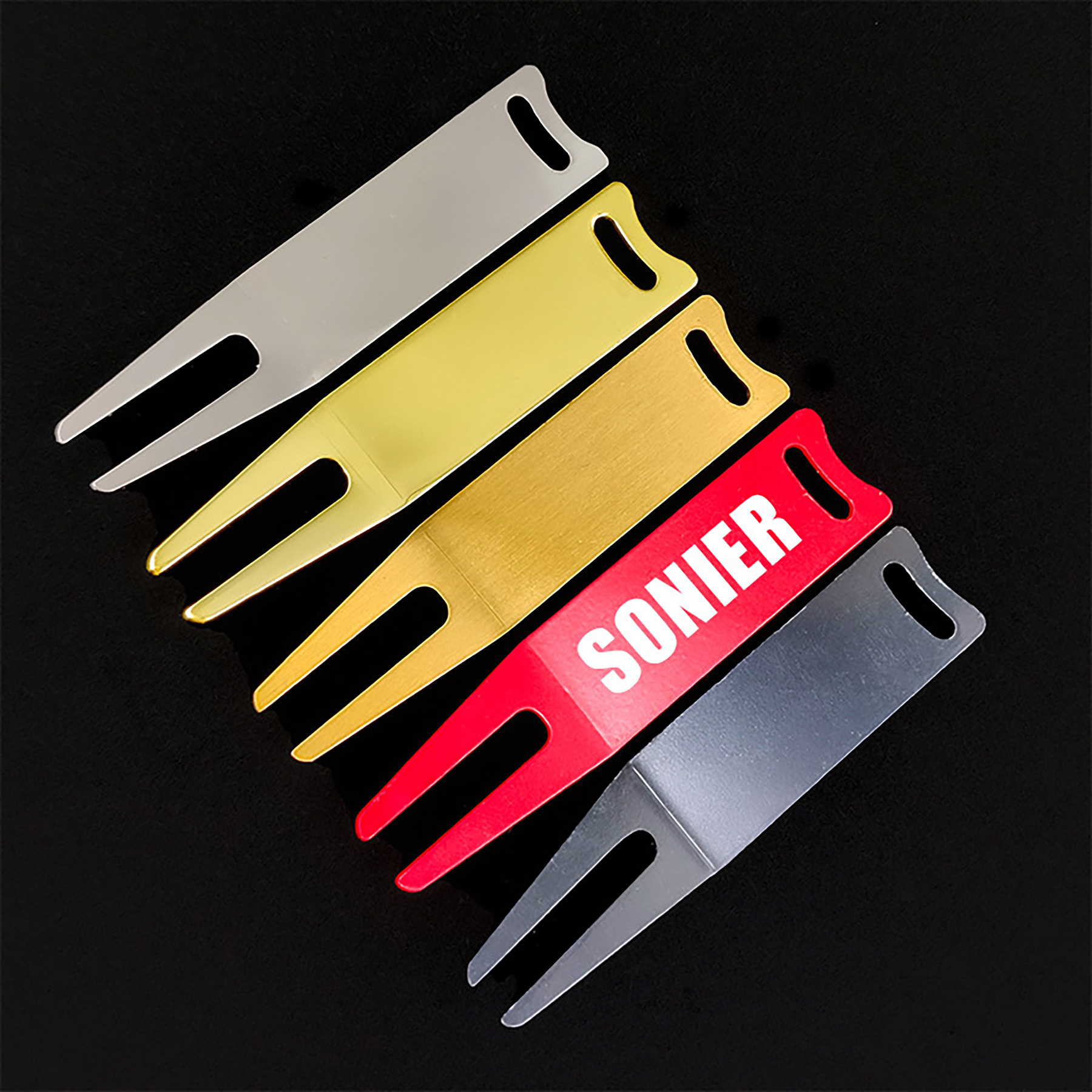 Golf Divot Repair Tool with Metal Bending Function 5