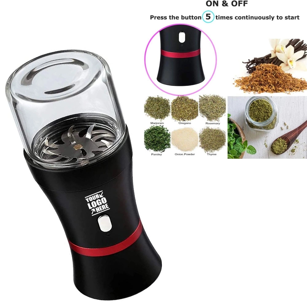 Usb Rechargeable Automatic Electric Herb Grinder 4
