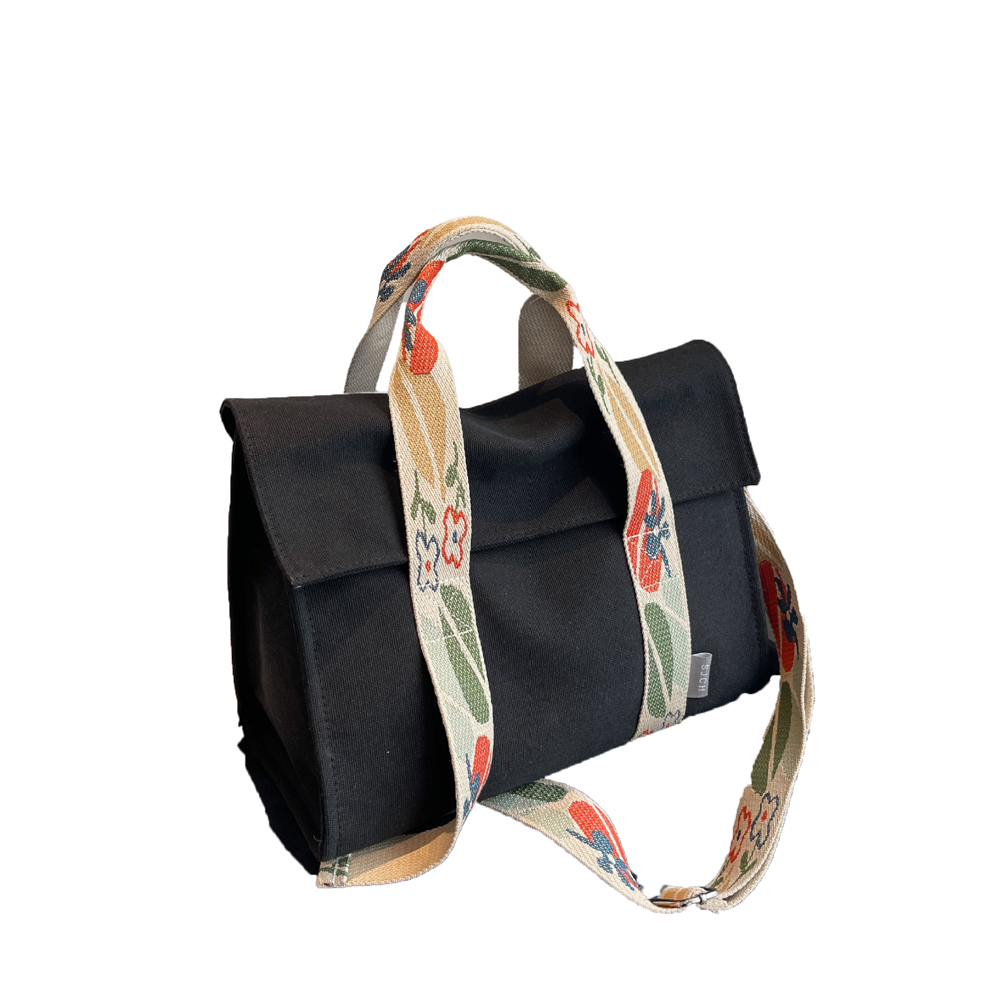 Stylish Canvas Carryall Bag, custom tote bag with logo imprint 3