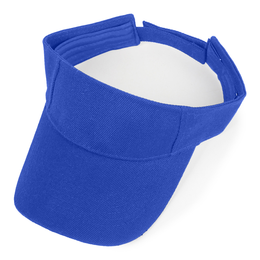 Kids' Stock Solid Color Polyester Visor - Sports Style 31