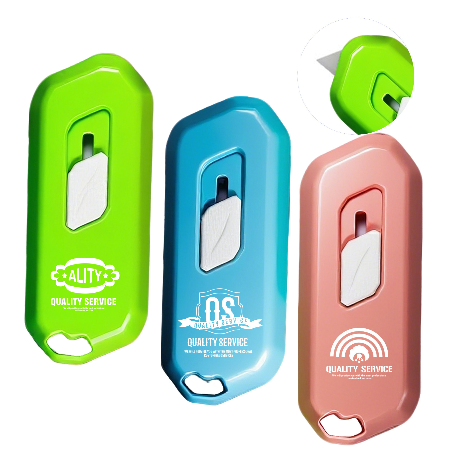 Mini Safety Magnetic Ceramic Blade Box Cutter 2