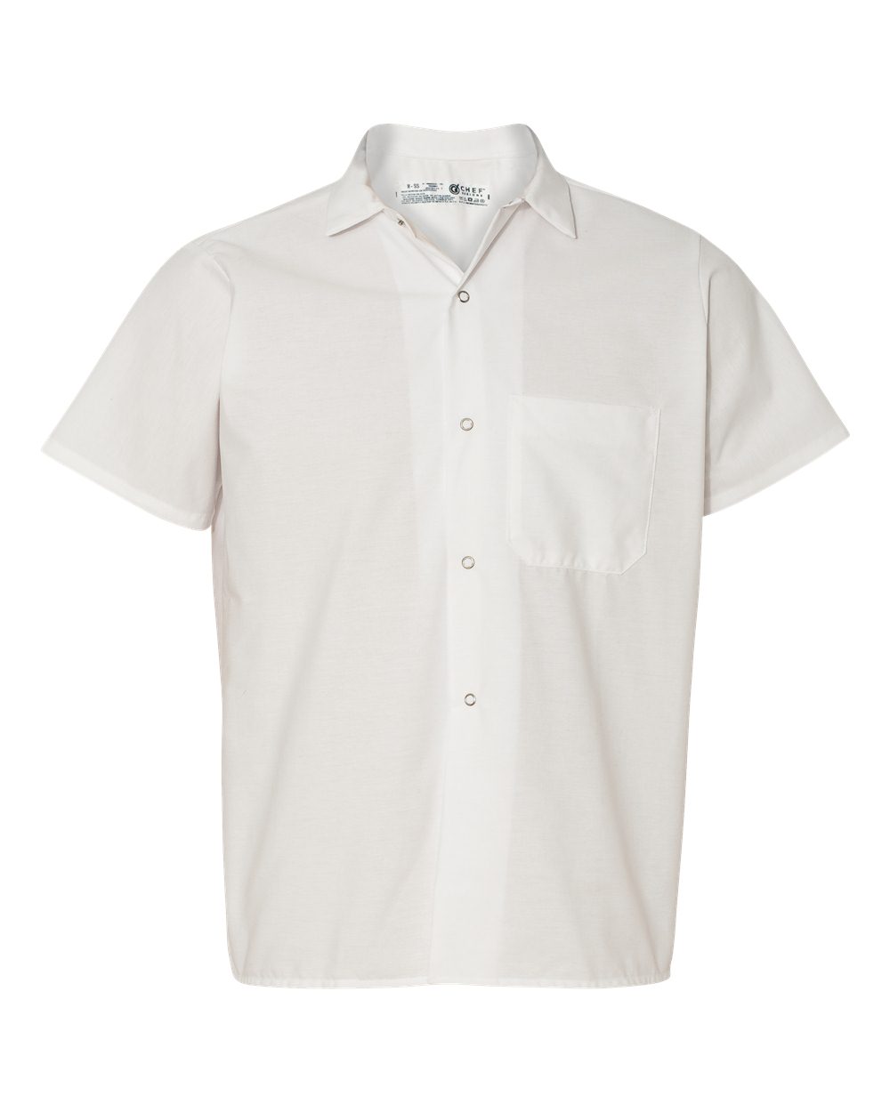 Poplin Cook Shirt with Gripper Closures - 5020 9