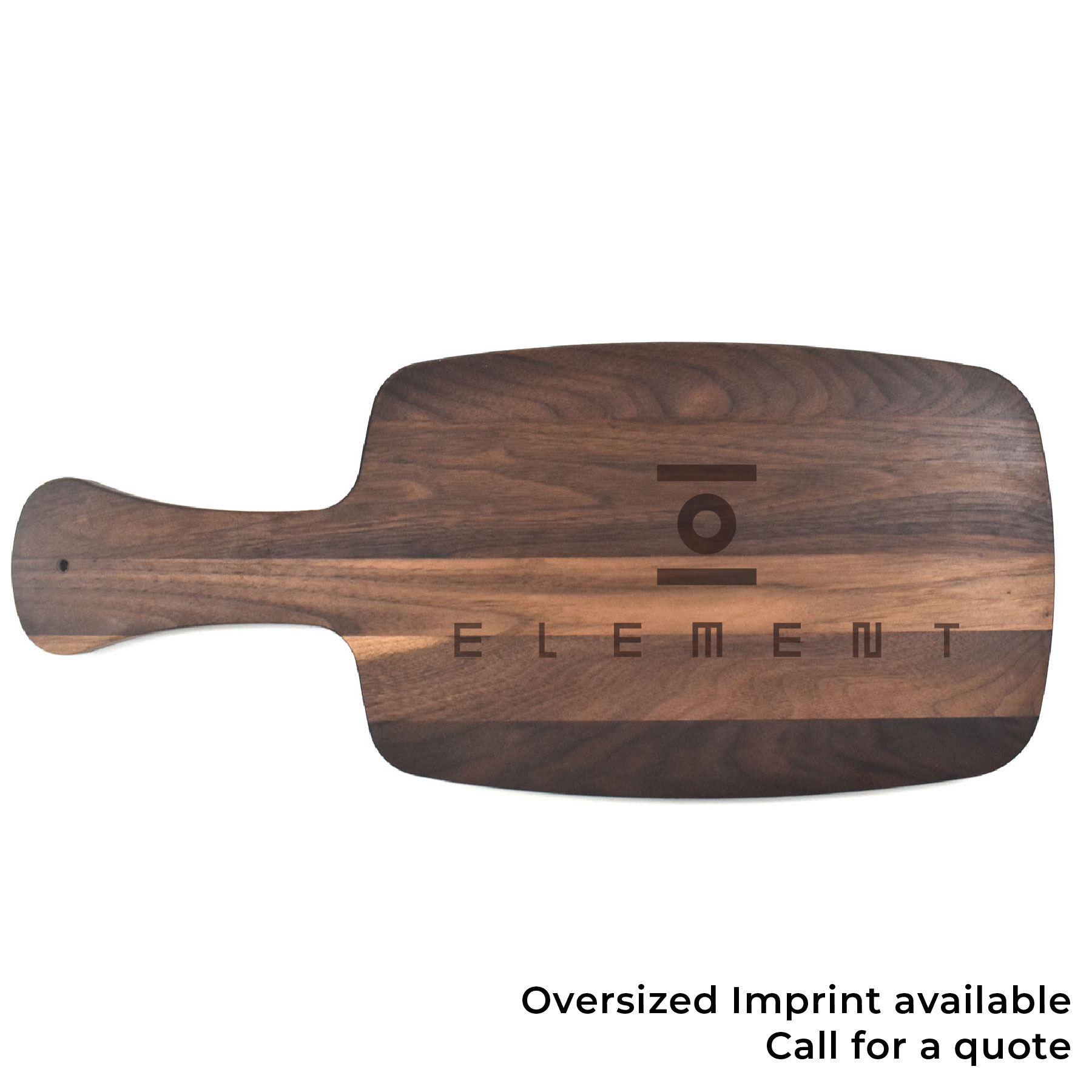 8" x 18 1/2" Walnut Paddle Cutting Board 4
