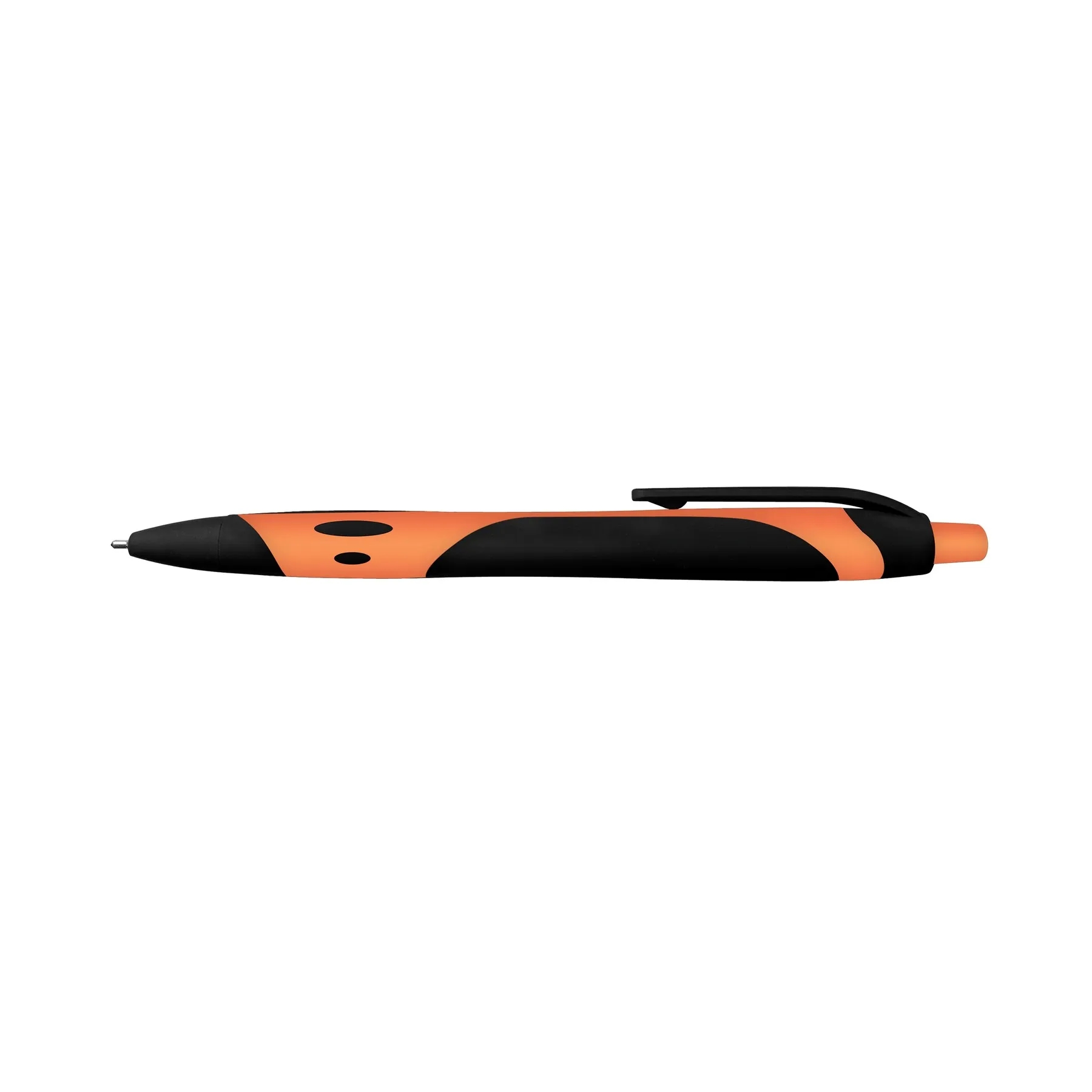 Sport Soft Touch Rubberized Hybrid Gel Pen - Black Ink 3