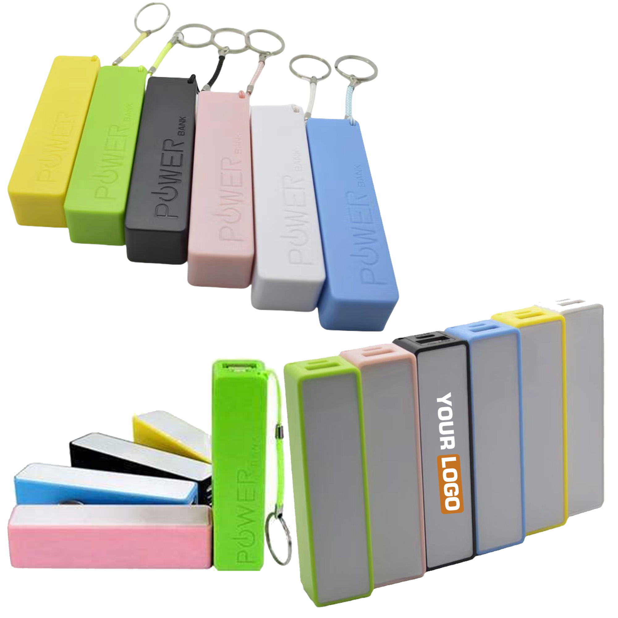 Budget-friendly Portable Colorful Power Bank 2