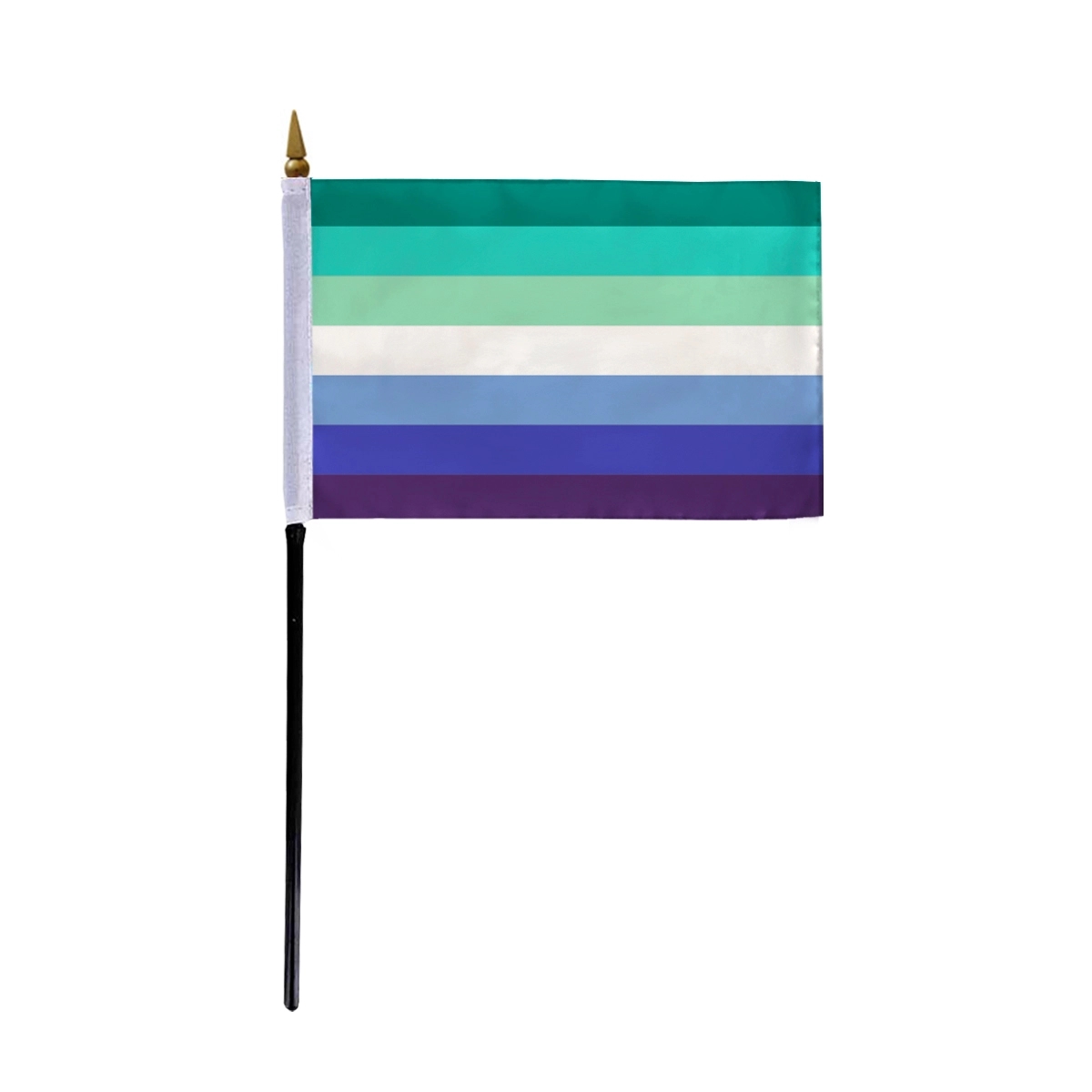 1ply Gay Men Stick Flag (Printed) 2