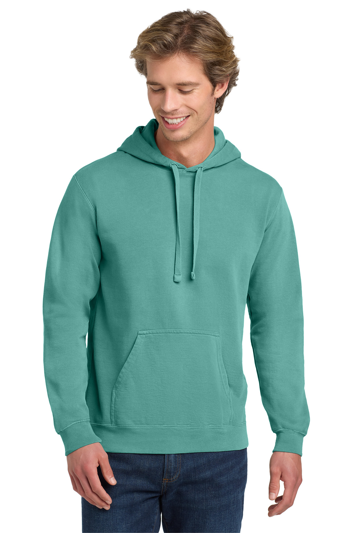 COMFORT COLORS Ring Spun Hooded Sweatshirt. 1567 42