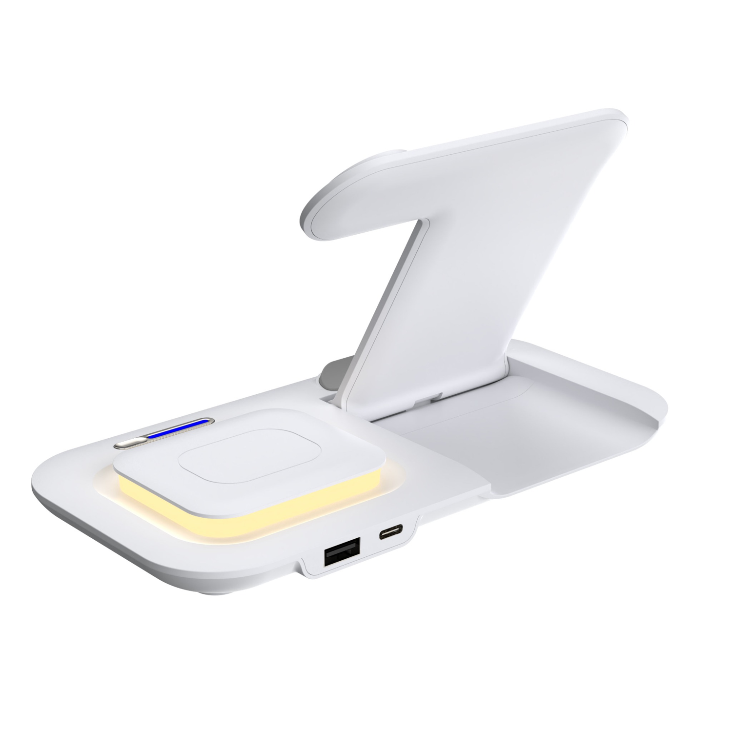 5-in-1 Foldable LED Light Fast Wireless Charger 16