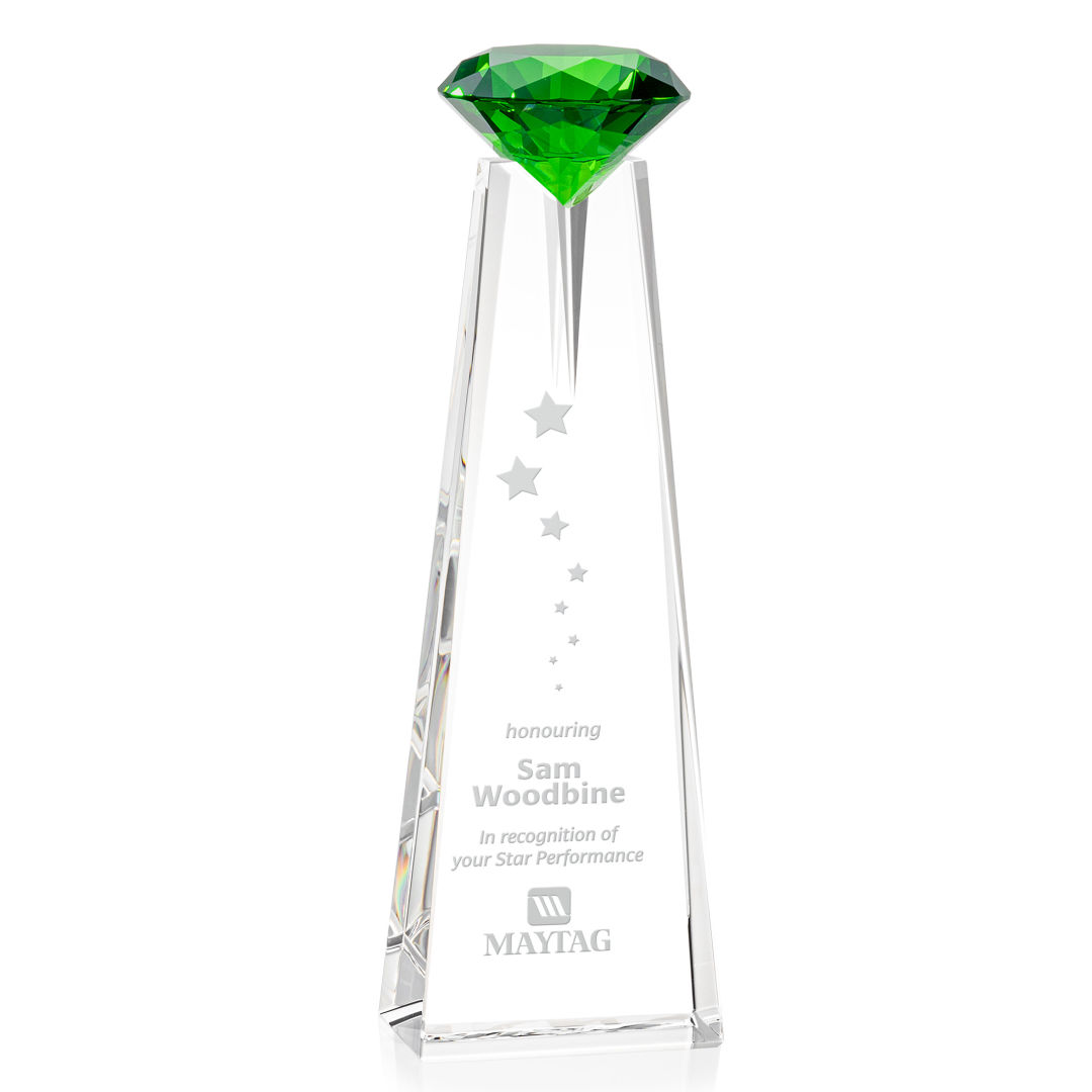 Alicia Gemstone Award - Optical/Emerald 9