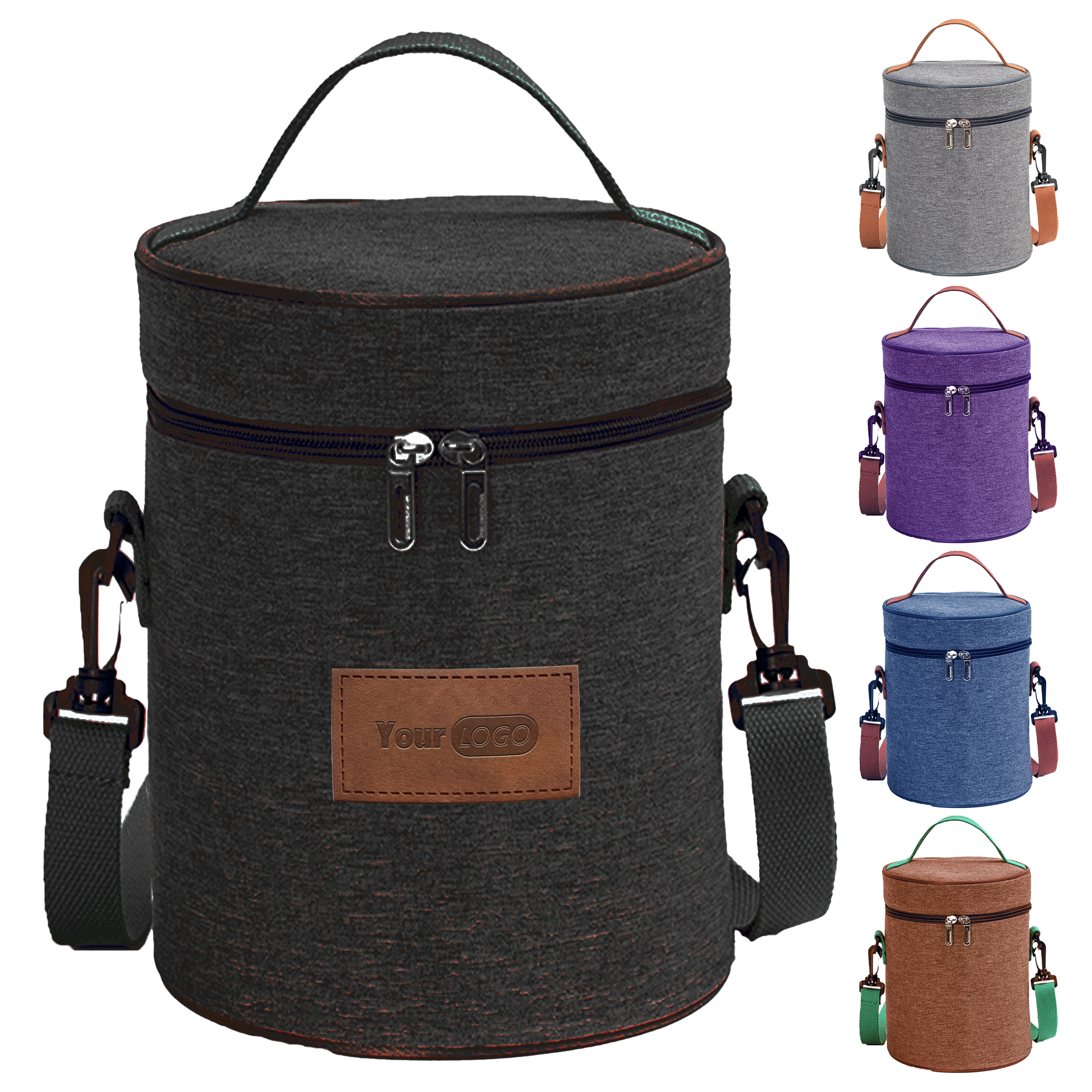 Oxford Insulated Lunch Box Lunch Bag With Shoulder Strap ?C Ultimate Convenience For Meals On The Go 2