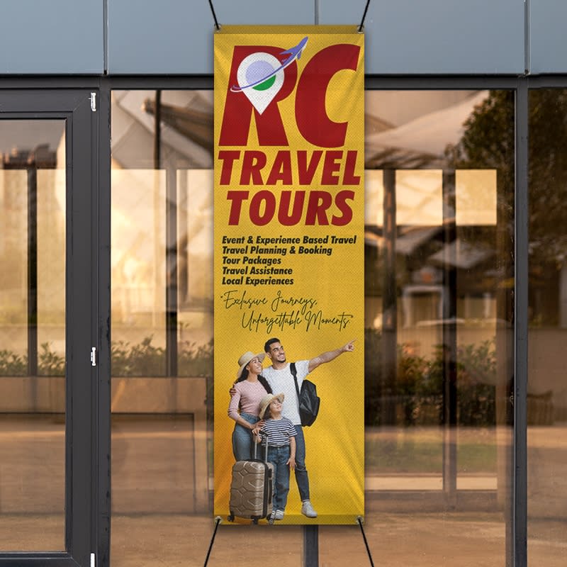Custom 10' X 3' Mesh Banners 3