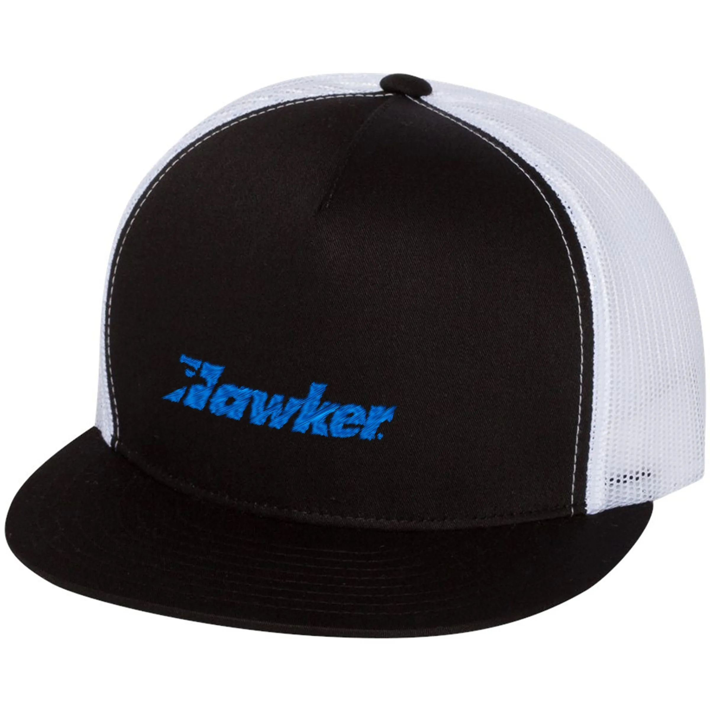 YUPOONG-CLASSIC FLAT BILL TRUCKER CAP 18