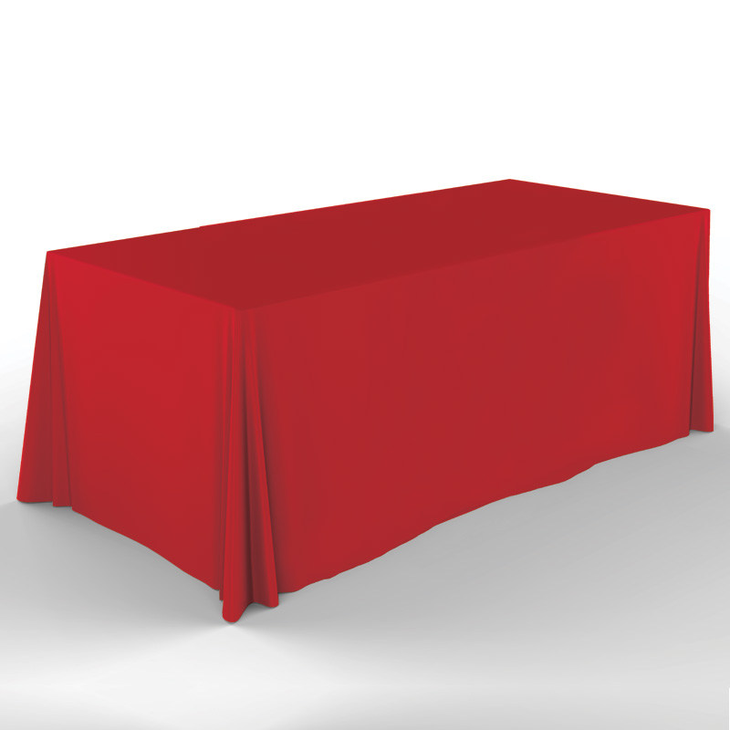 8' Flat, 4 sided Table Cover 5