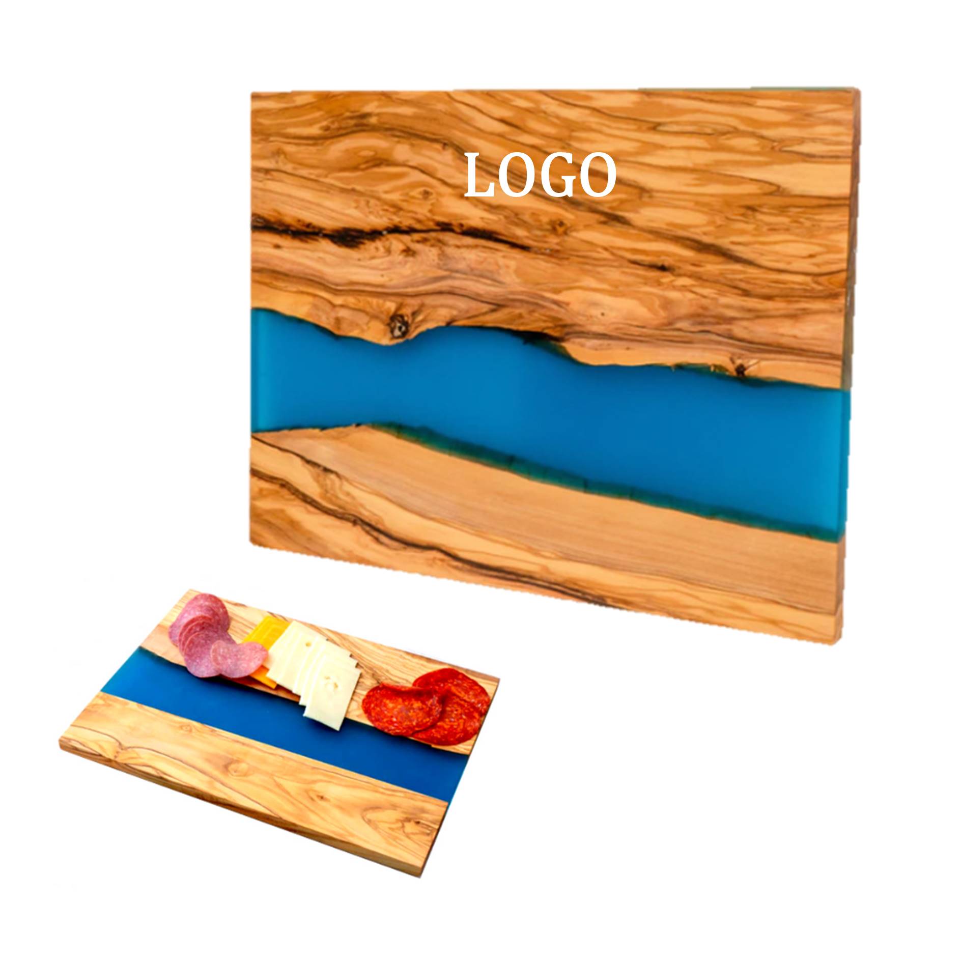 Wooden Resin Cheese Board 2