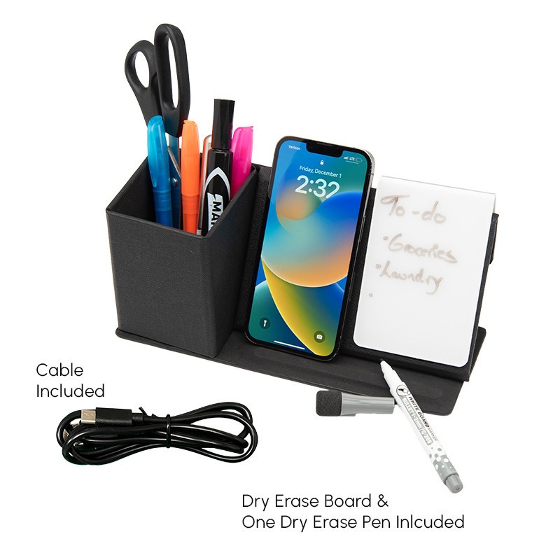 Chi-Charge Wireless Charging Desk Organizer 10