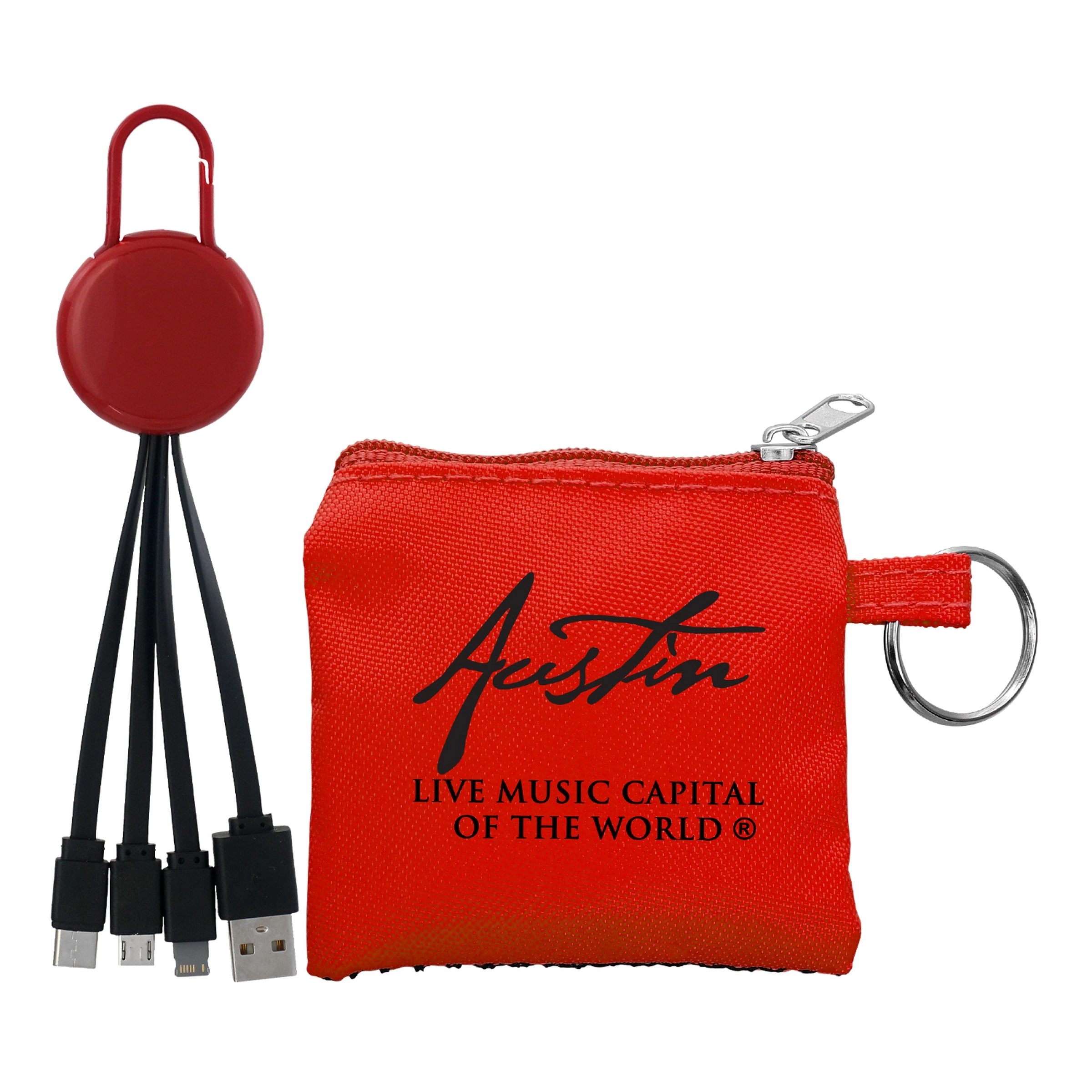 Sporty Colorful Clip Cable Set 6