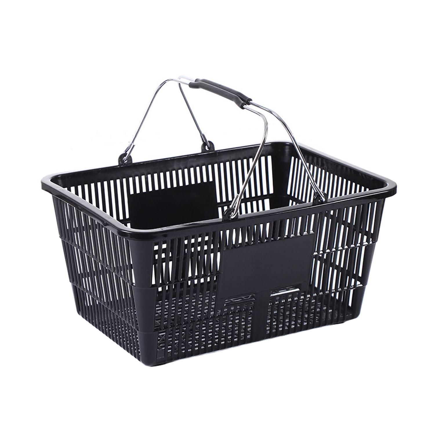 Sturdy Plastic Shopping Basket with Handles 4