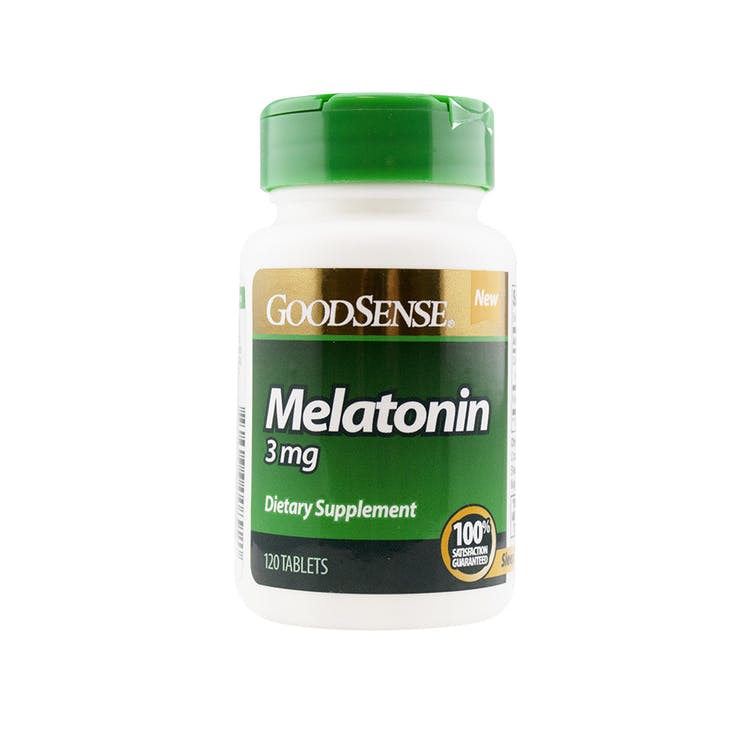 GoodSense Melatonin Tablets - 120/Bottle 3 mg 1
