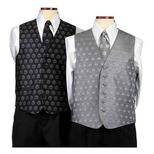 Womens Custom Woven Silk Vest 2