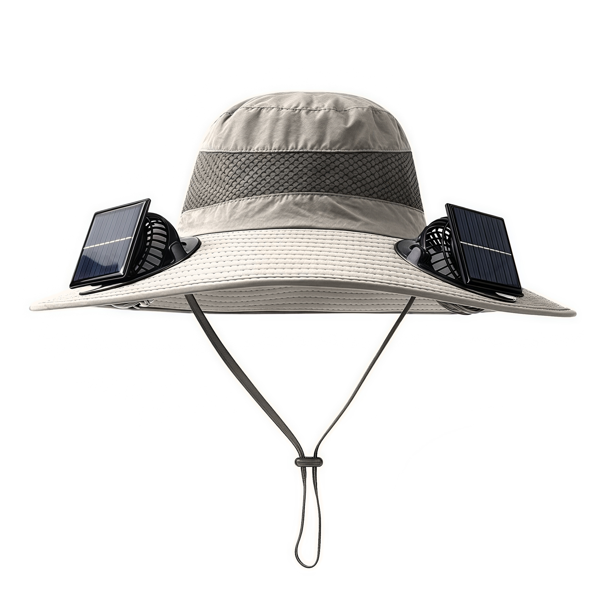 Solar Fan Hat with Long-Last Lithium Battery