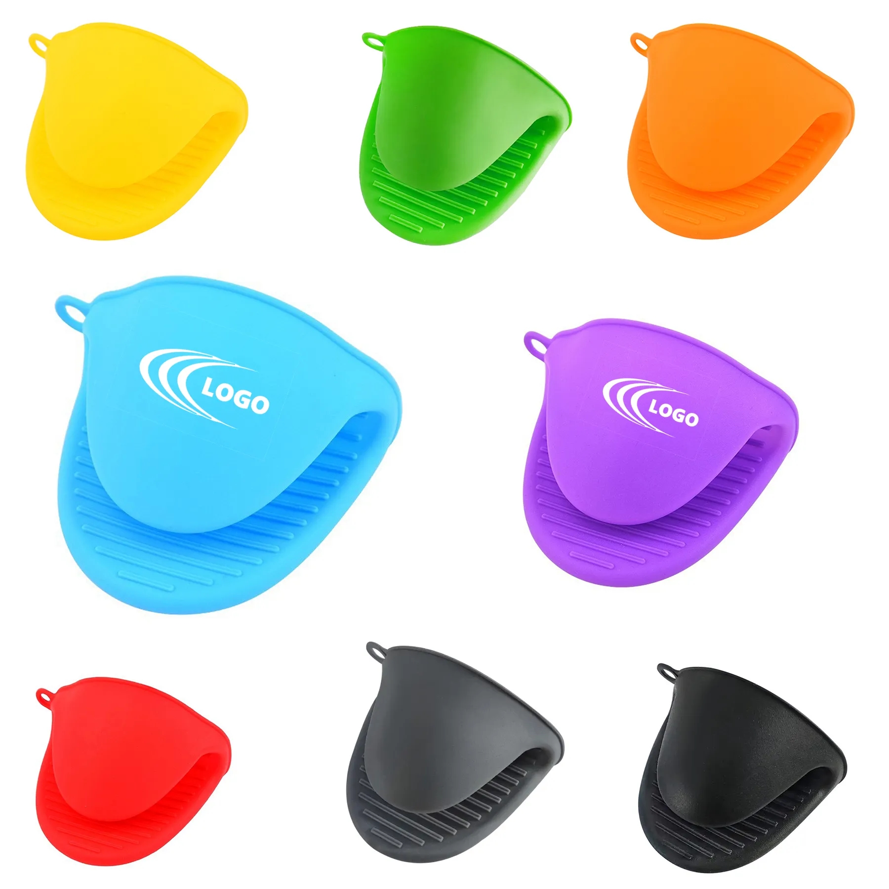 Silicone Heat Resistant Cooking Pinch Mitts