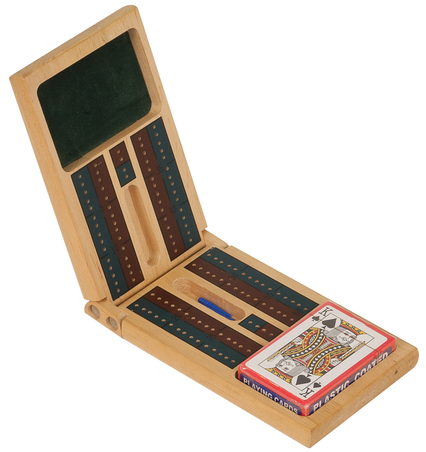 Wood Cribbage Game Gift Set 3