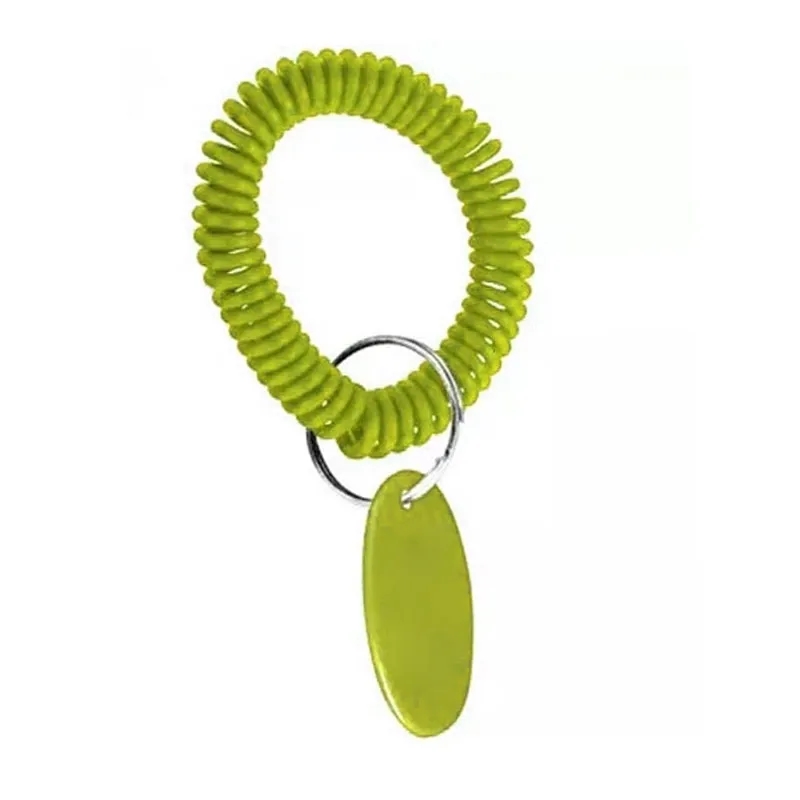 Bracelet Wrist Coil w/Tag Keyring 8