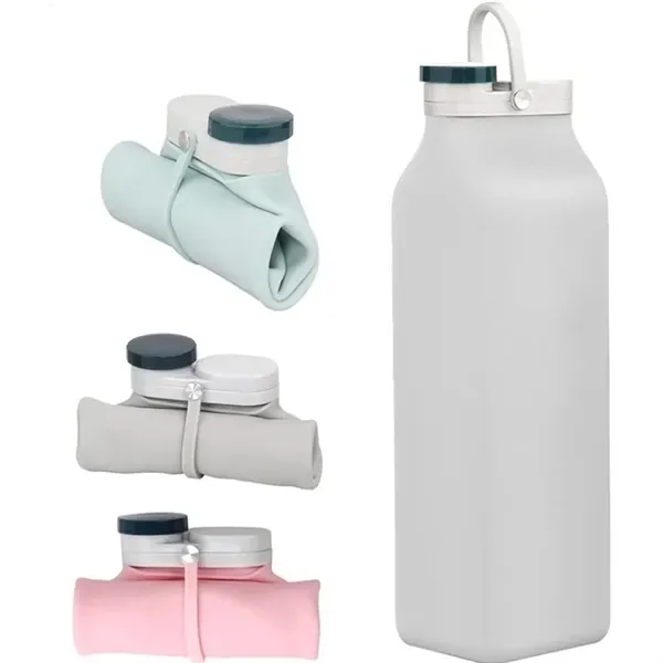 Portable Silicone Folding Water Cup - 20oz Capacity 10