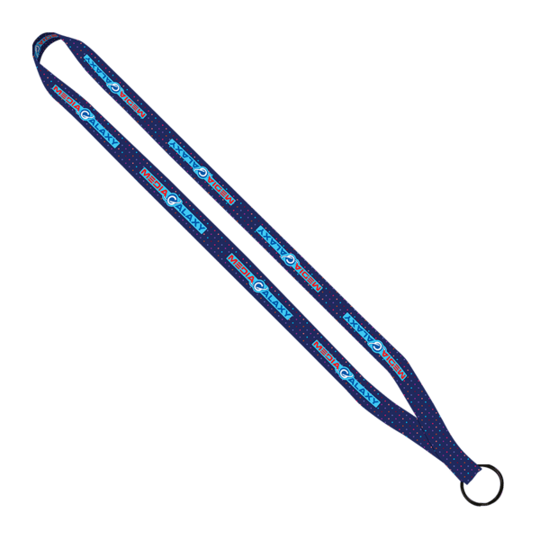 1/2" Polyester Dye Sublimated Lanyard 2