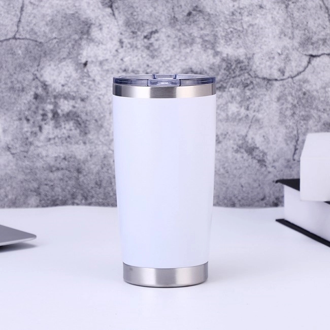 Vacuum Insulated Tumbler, 20oz./Stainless Steel Sport Cup 8