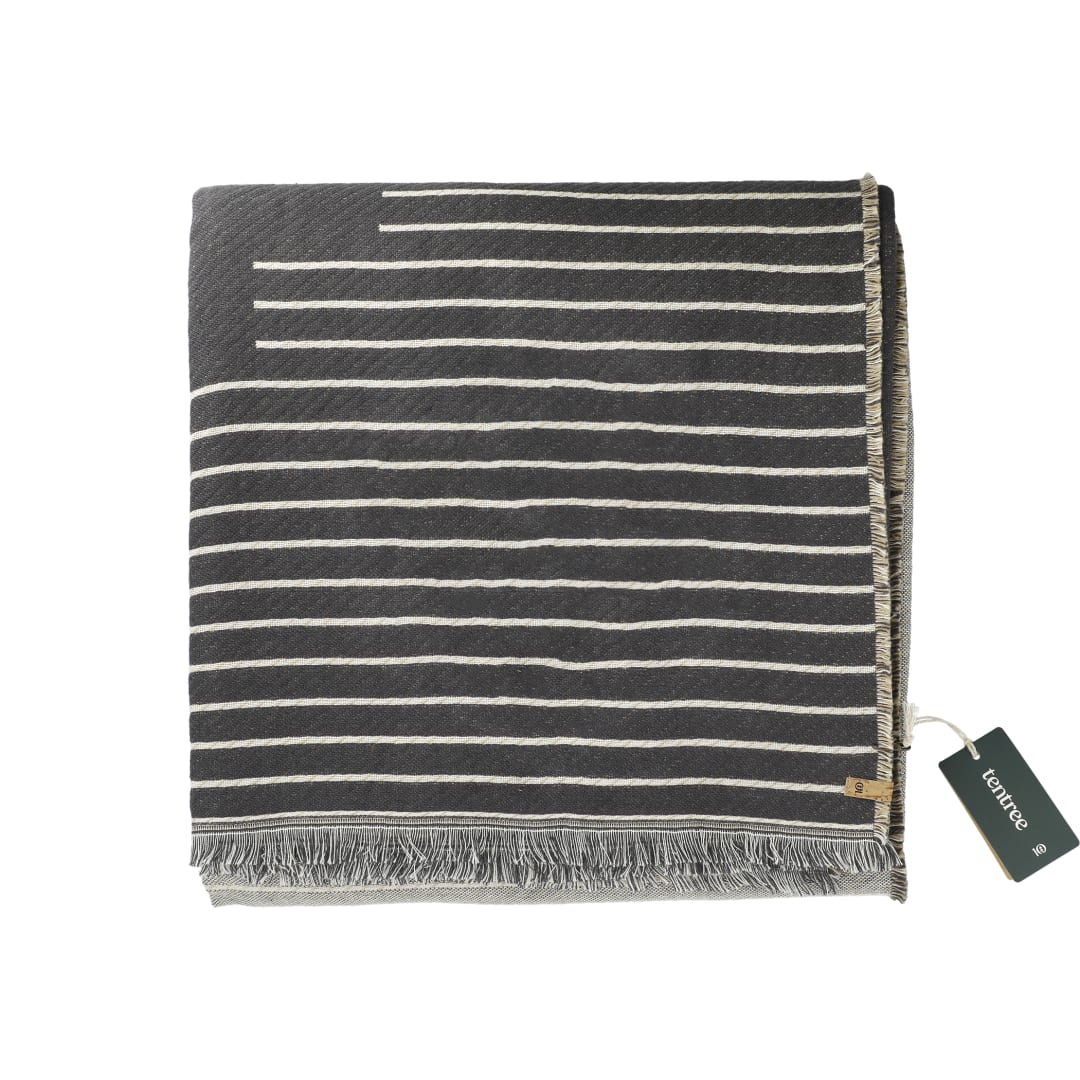 tentree Organic Cotton Peaks Woven Blanket 55