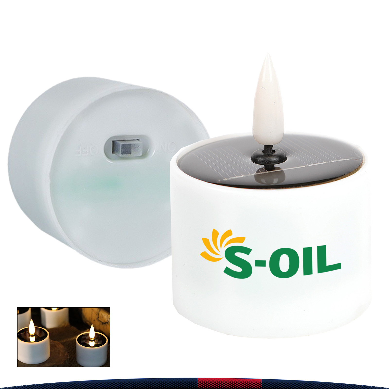 Firora Solar-powered Candle Night Lamp 1