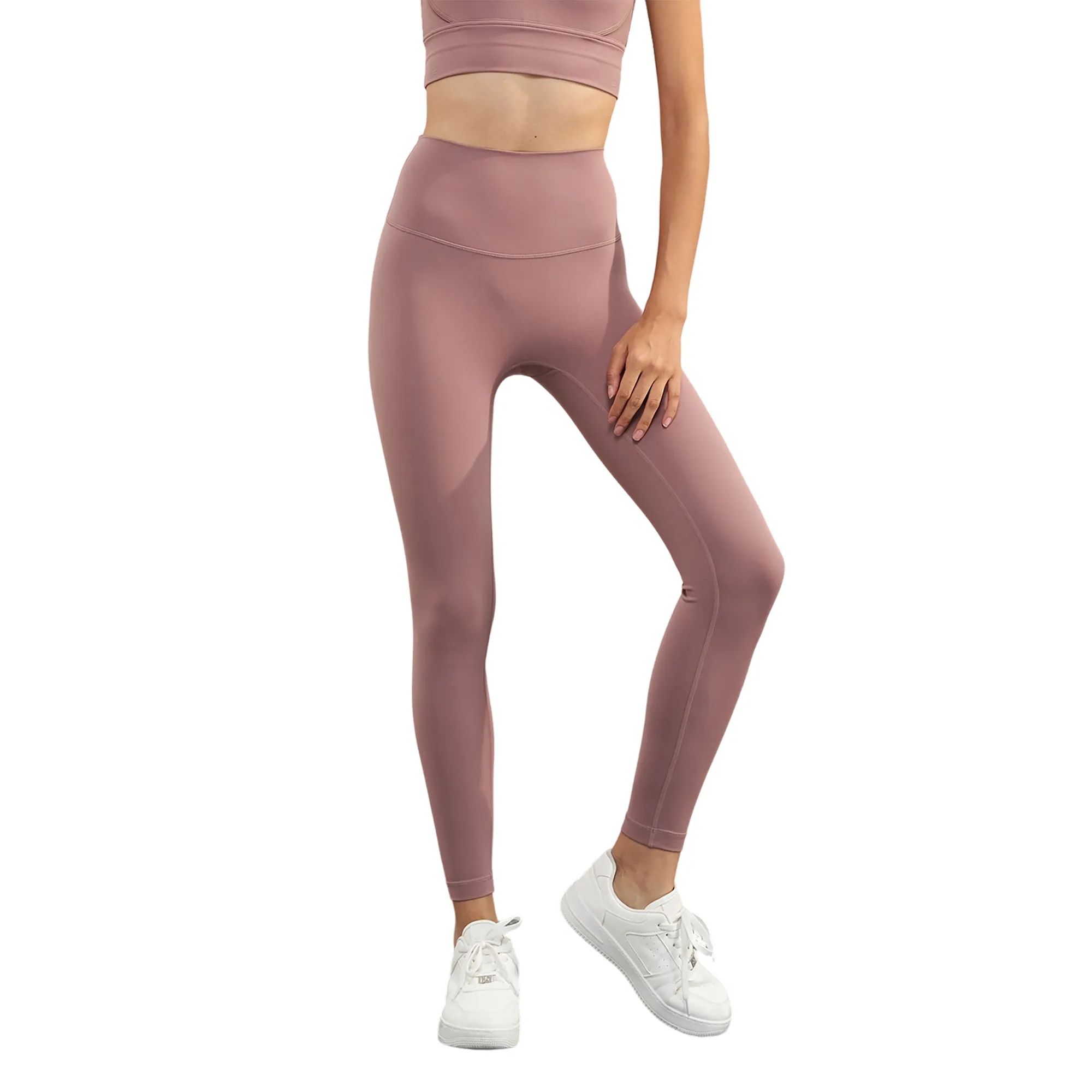 High-Waisted Yoga Leggings with Pockets 10