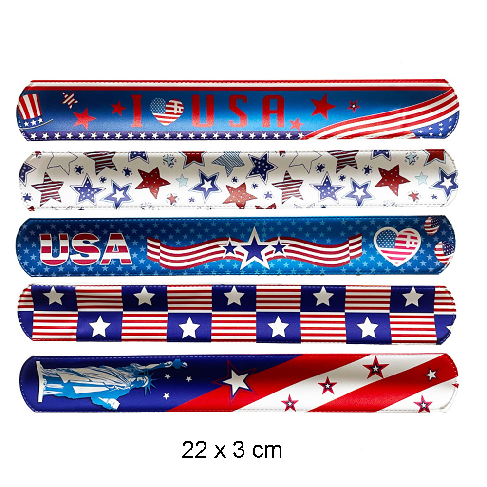 USA Independence Day Slap Bracelet 4