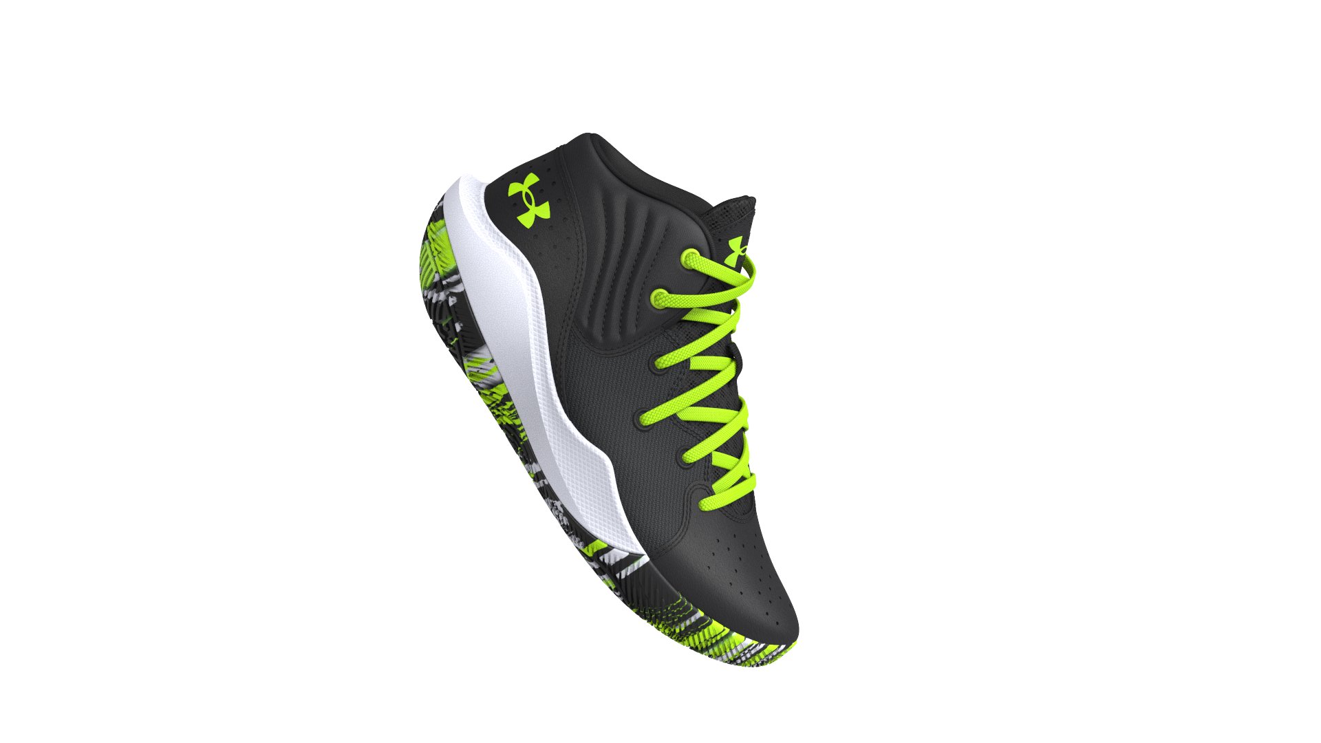 UA Jet '21 Pre-School Basketball Shoes 2
