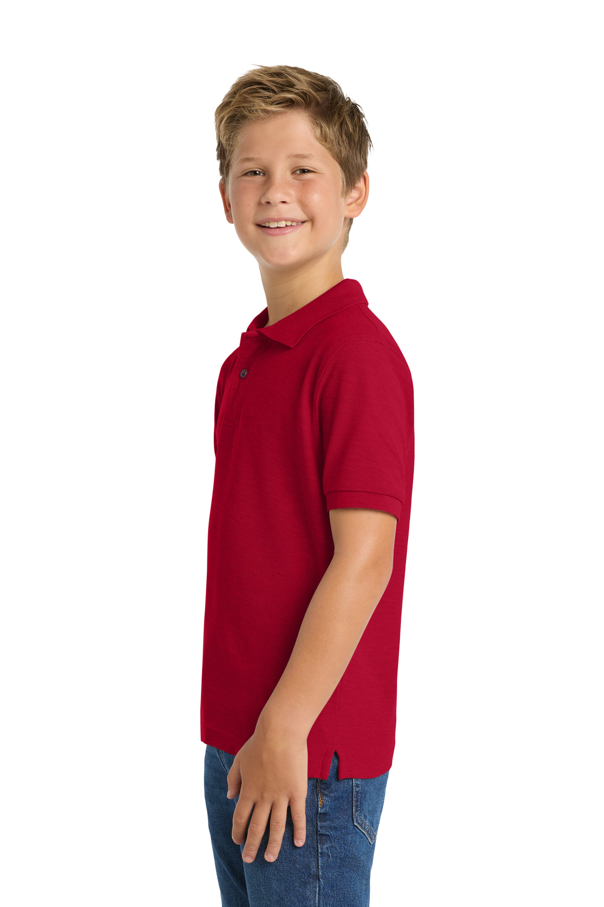 Port Authority Youth Silk Touch Polo. Y500 83