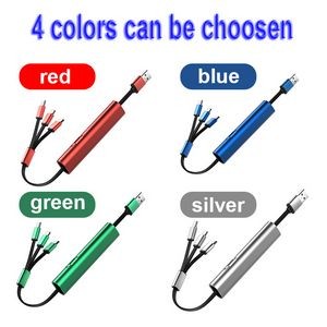3 In 1 Retractable Usb Charging Cable 4