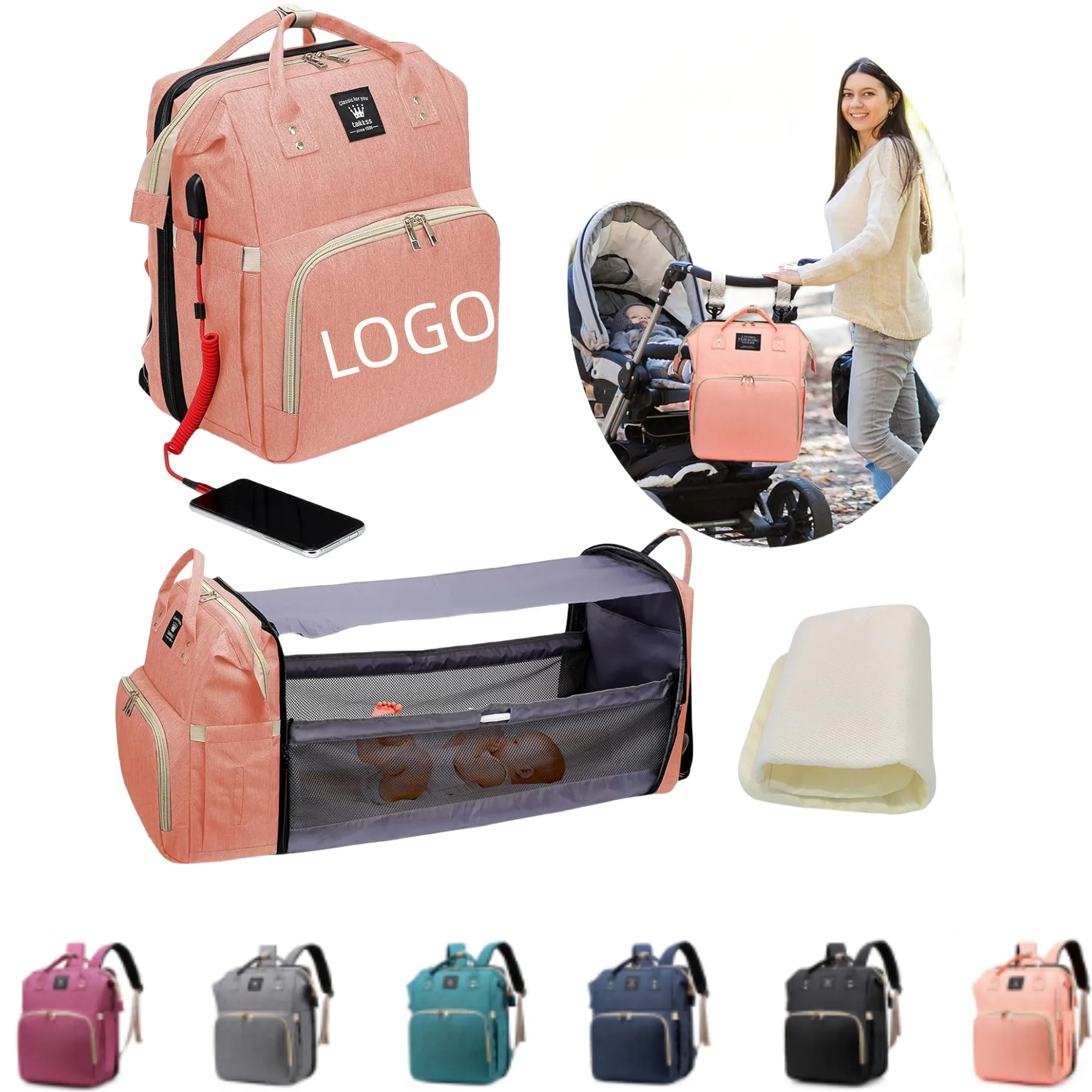 Diaper Bag Backpack 1