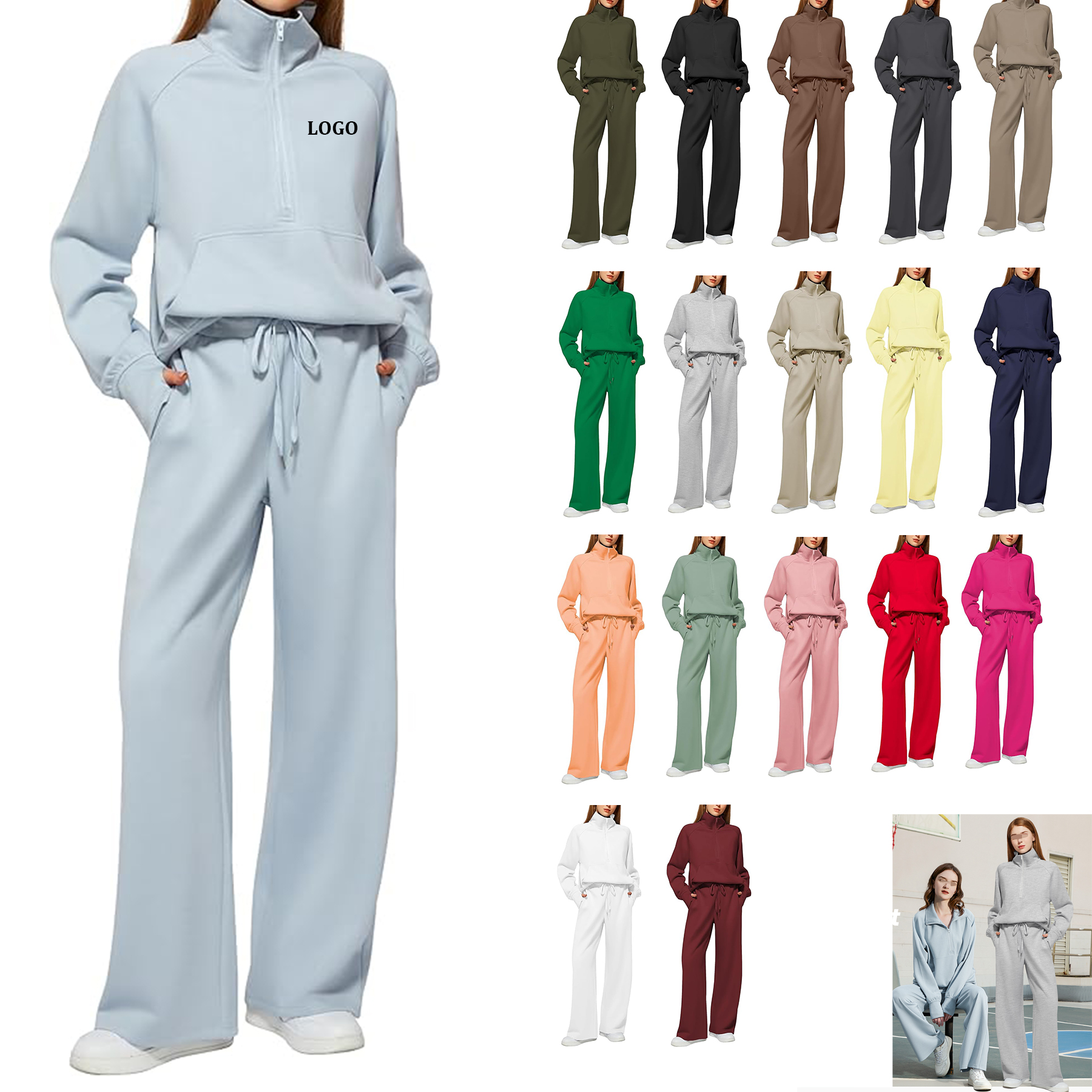 Women's 2 Piece Lounge Set 16