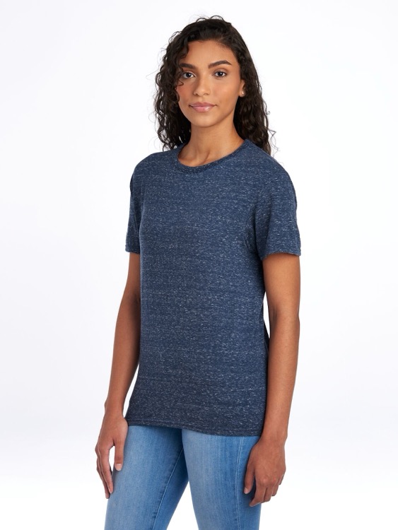 JERZEES Snow Heather Ring-Spun Unisex T-Shirt 16
