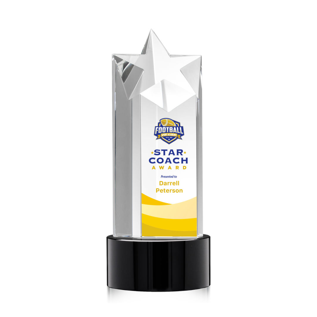Berkeley VividPrint™ Award on Marvel Base - Black 8