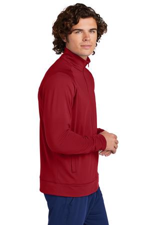 Sport-Tek Sport-Wick Stretch Full-Zip Cadet Jacket ST857 36