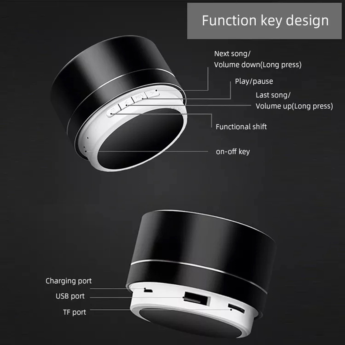 Mini Wireless Music Speaker 3