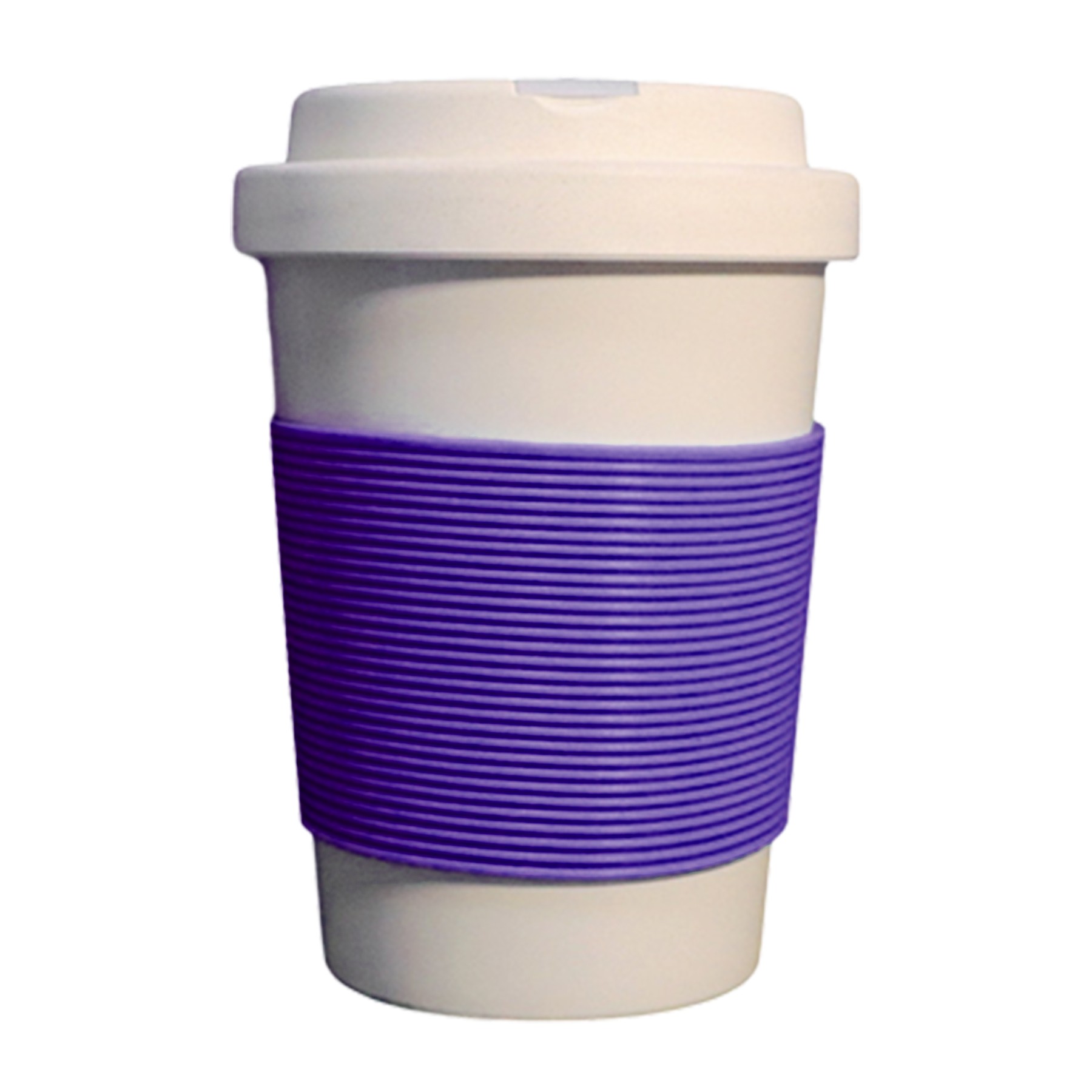 350Ml/12 Oz. Bamboo Fiber Reusable Coffee Cup 3
