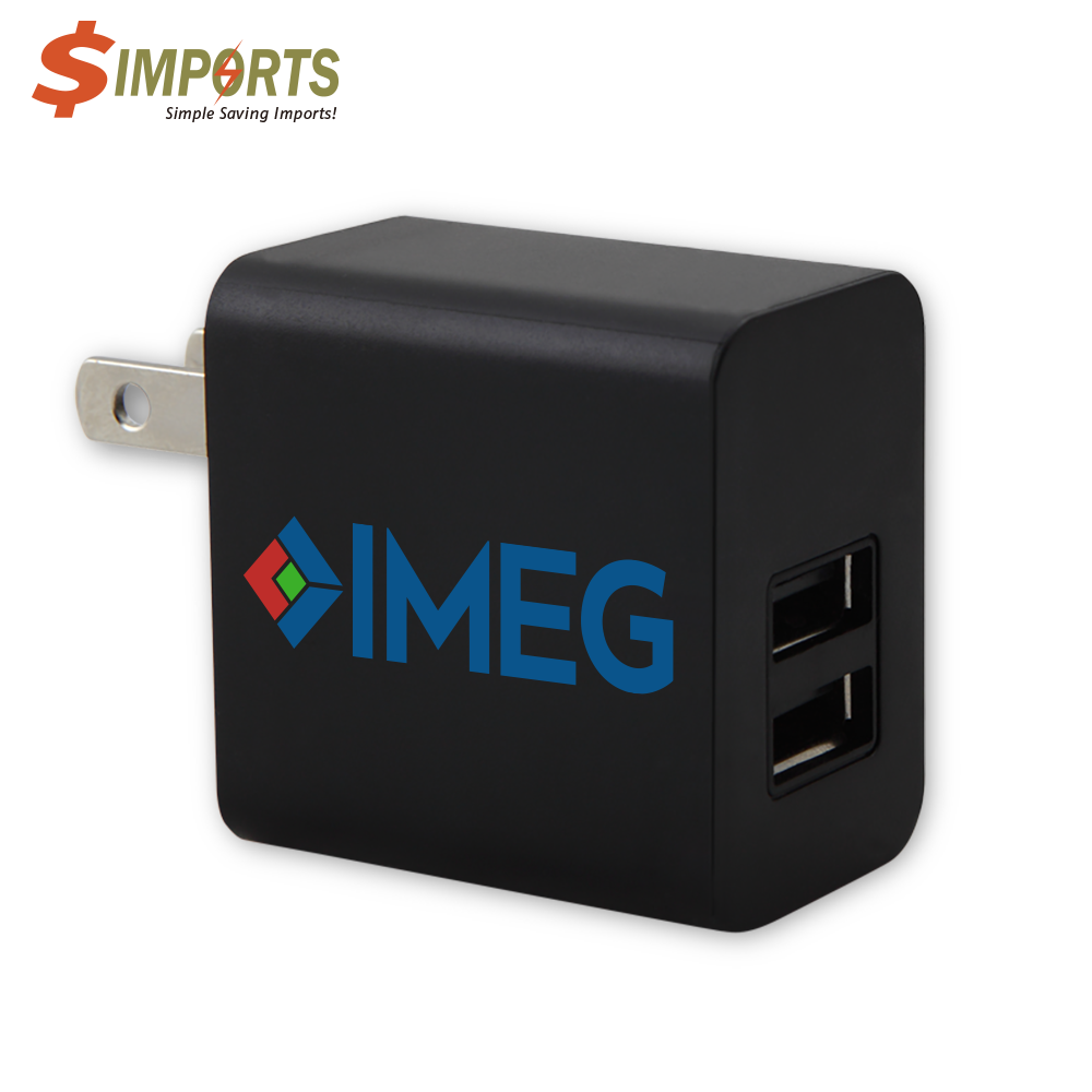 Simport Hogan Dual Port Wall Charger 5