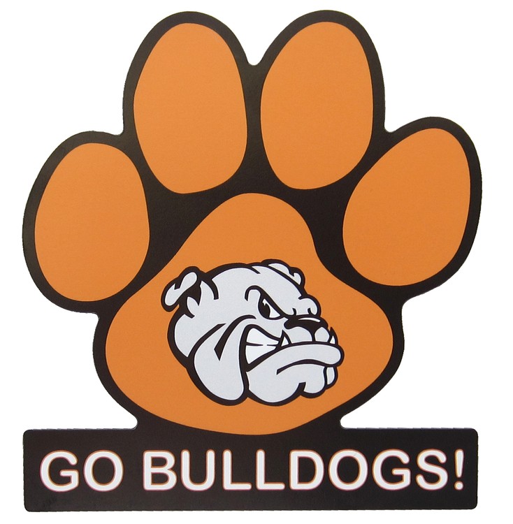 Paw Shaped Magnet w/ Banner